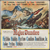 Major Dundee 6 Sheet (81x81) Original Vintage Movie Poster