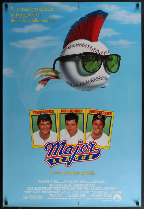 Major League Original Vintage Movie Poster