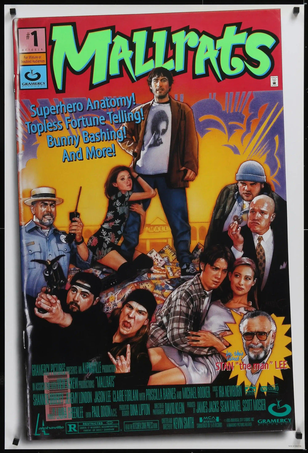 Mallrats Original Vintage Movie Poster