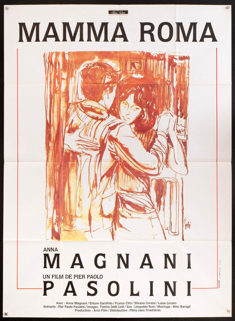 Mamma Roma French 1 panel (47x63) Original Vintage Movie Poster