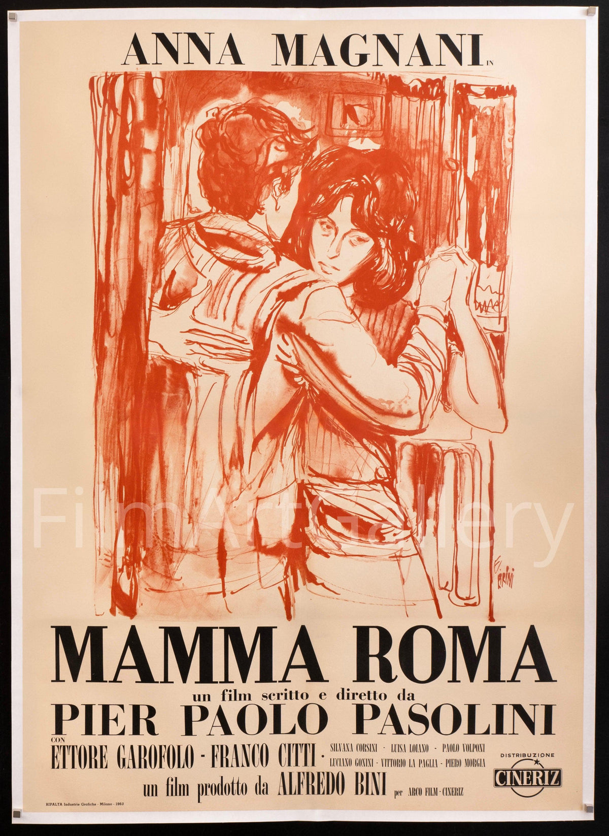 Mamma Roma Italian 2 foglio (39x55) Original Vintage Movie Poster