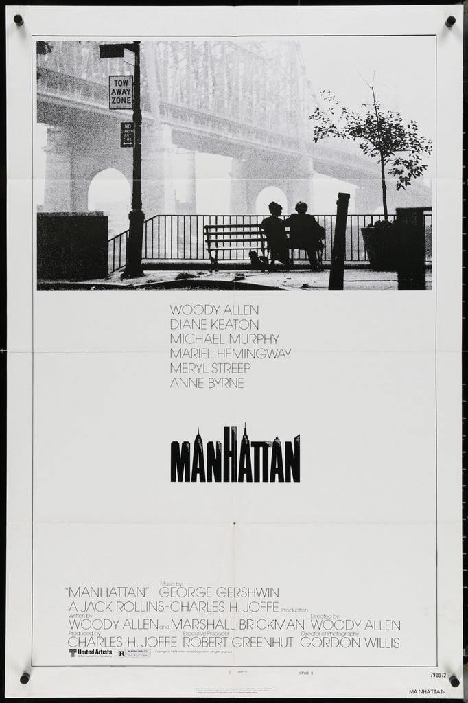 Manhattan 1 Sheet (27x41) Original Vintage Movie Poster