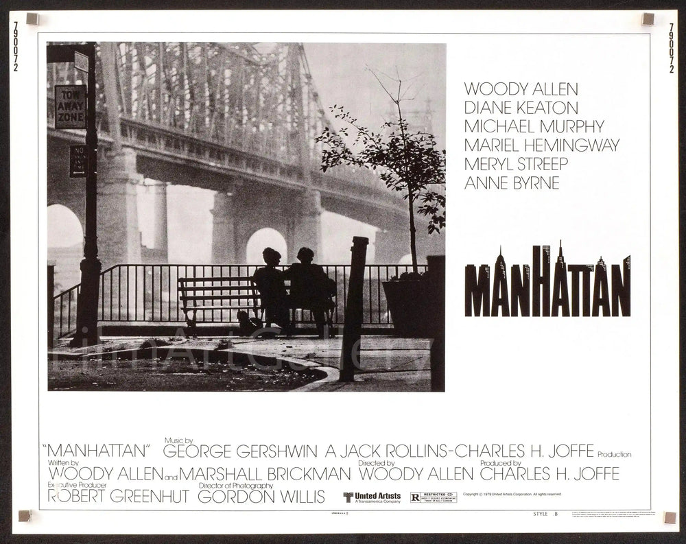 Manhattan Original Vintage Movie Poster