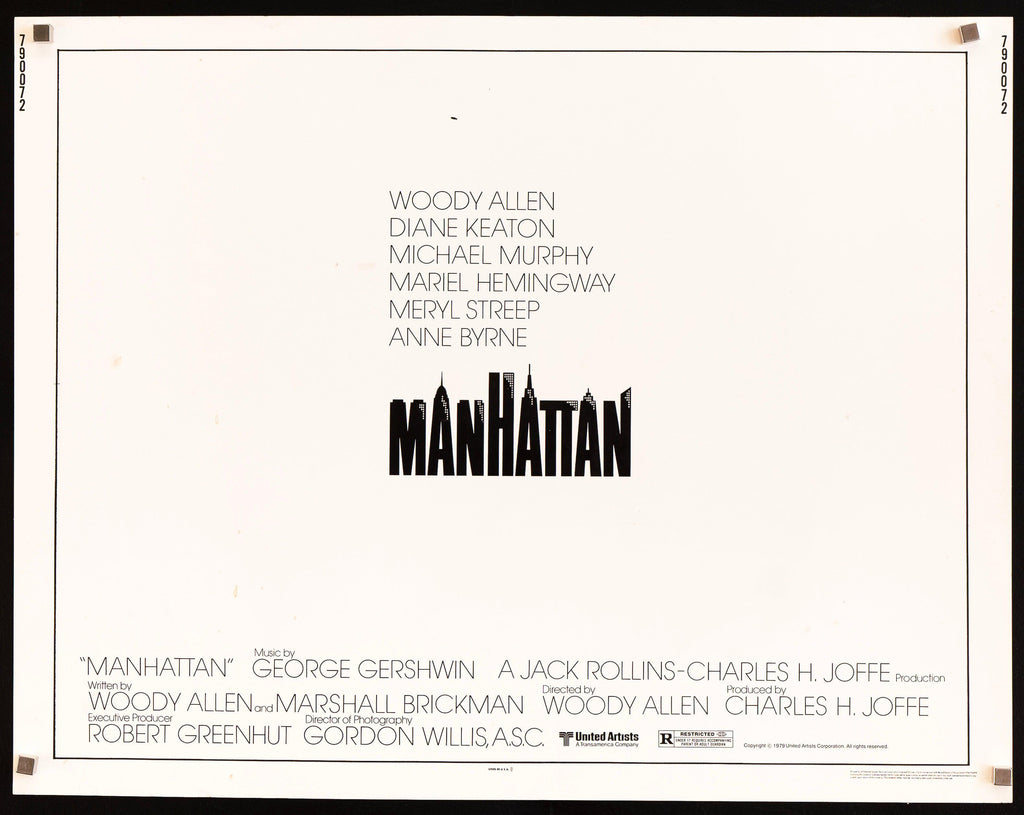 Manhattan Original Vintage Movie Poster