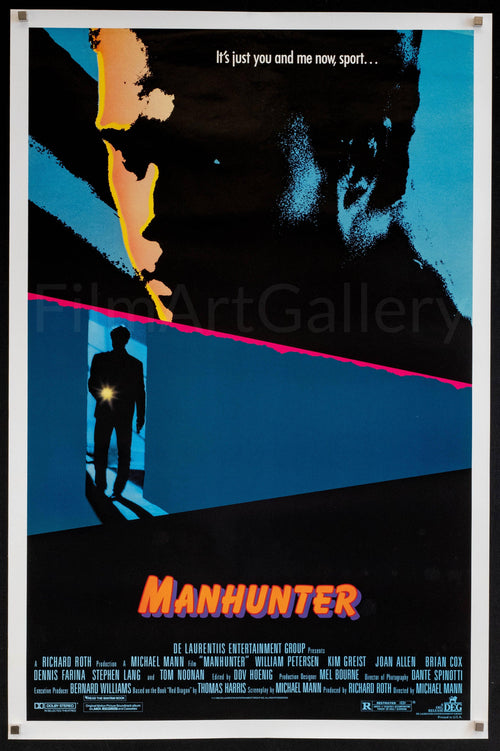 Manhunter Original Vintage Movie Poster
