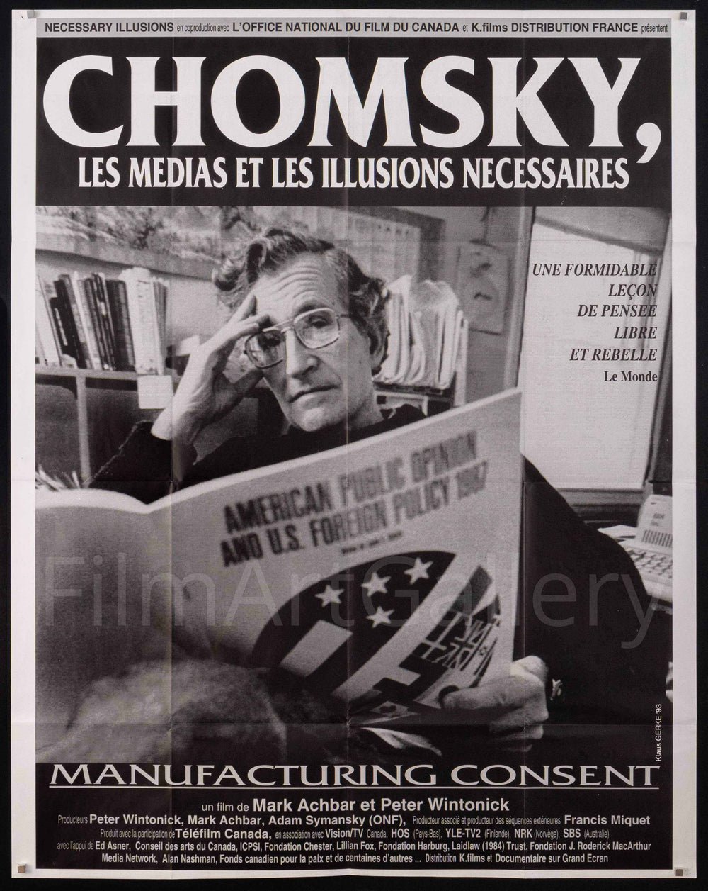 Manufacturing Consent Original Vintage Movie Poster