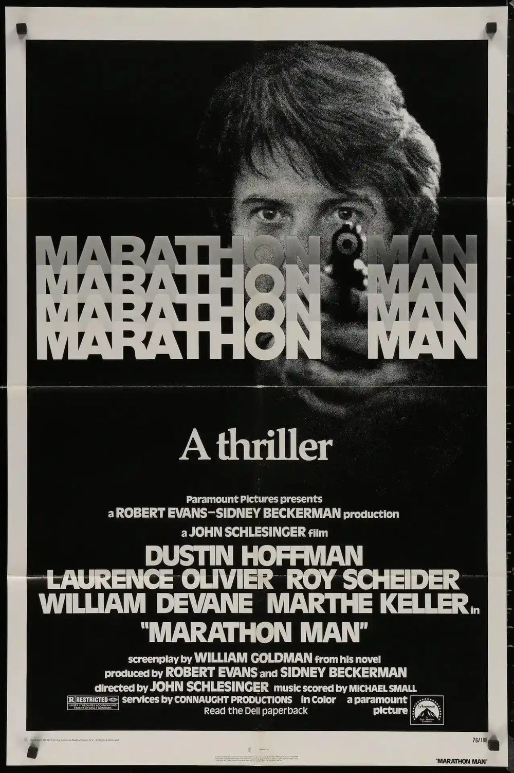 Marathon Man Original Vintage Movie Poster
