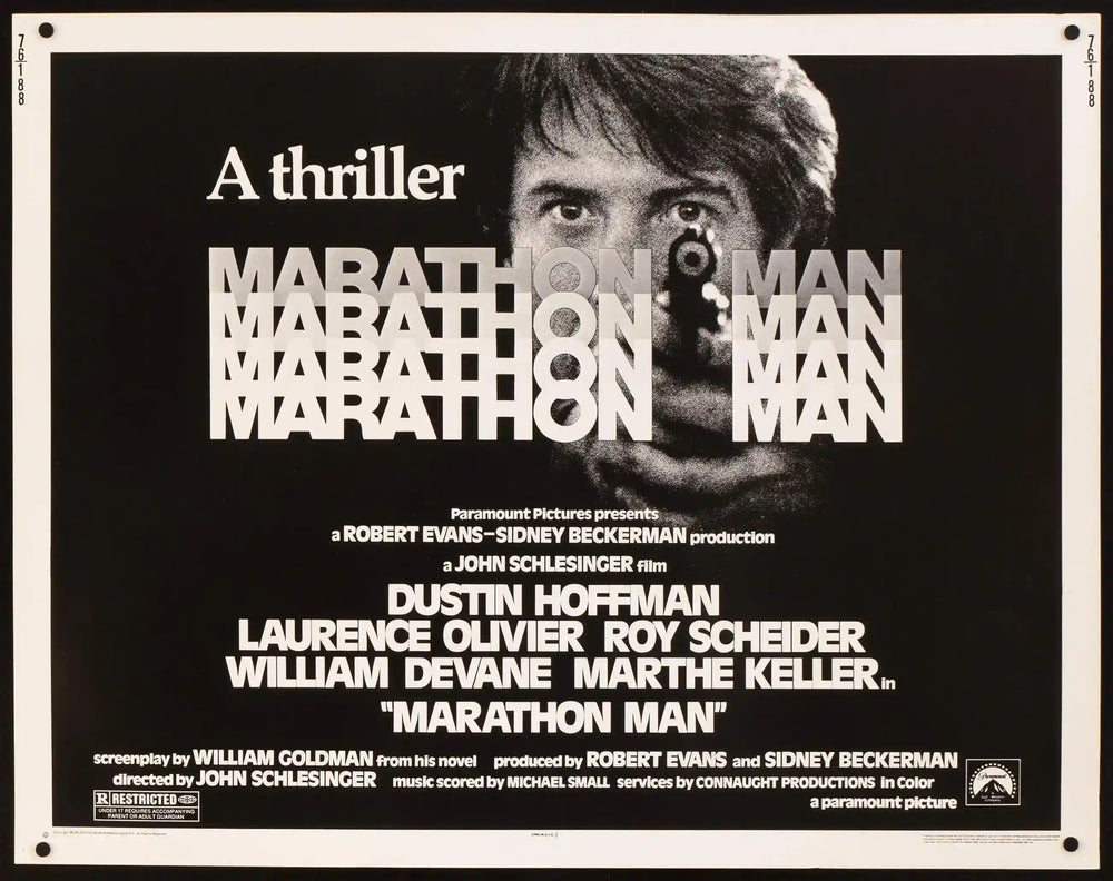 Marathon Man Original Vintage Movie Poster