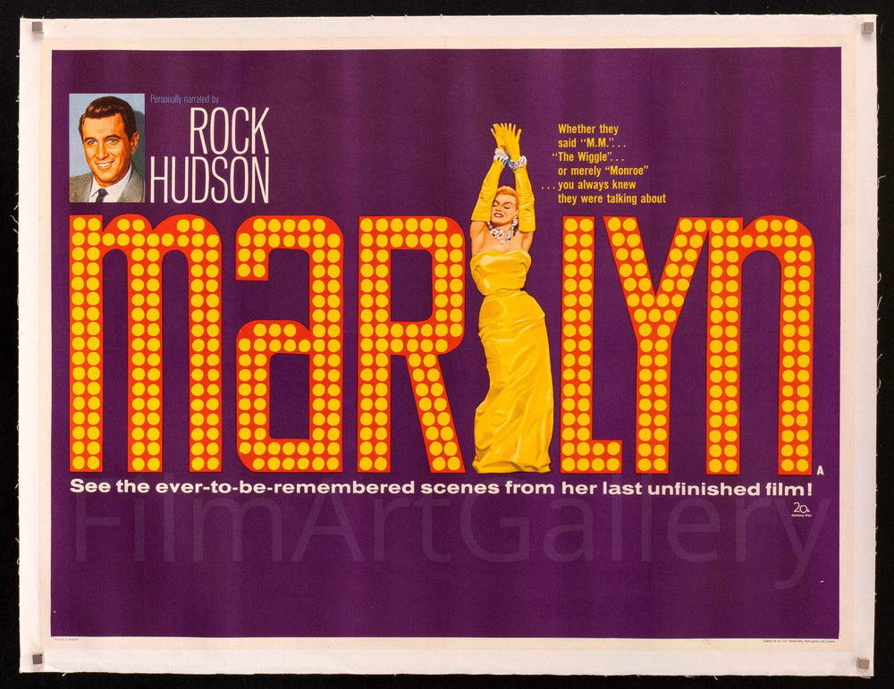 Marilyn Original Vintage Movie Poster