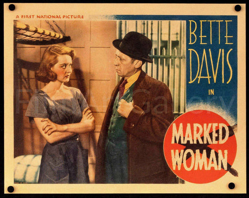 Marked Woman Original Vintage Movie Poster