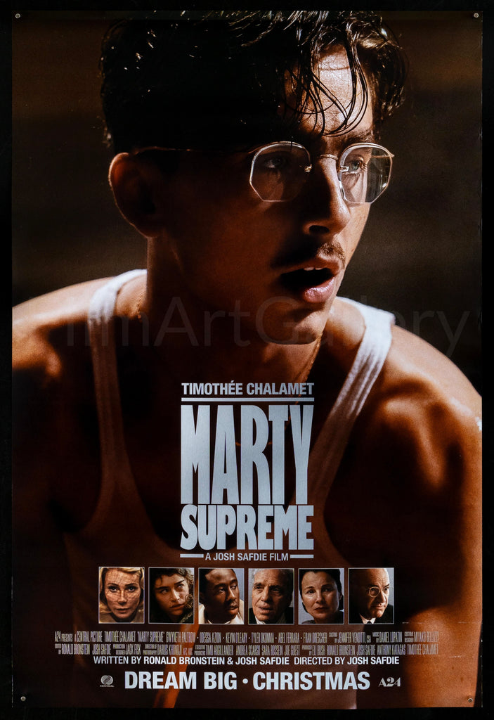 Marty Supreme Original Vintage Movie Poster