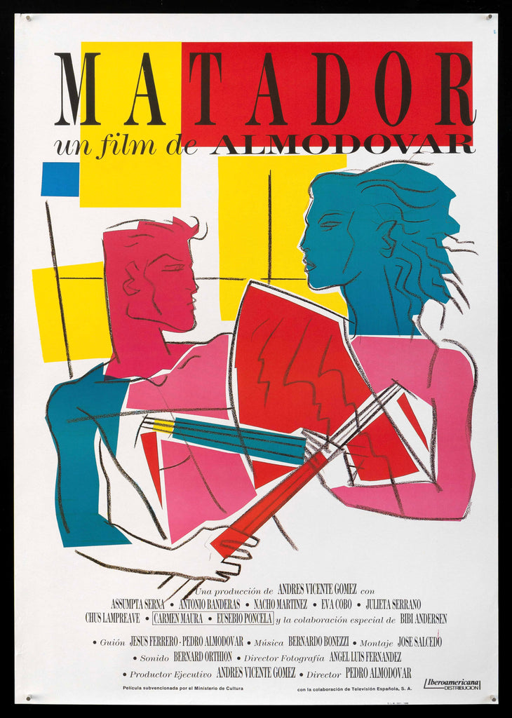 Matador Original Vintage Movie Poster