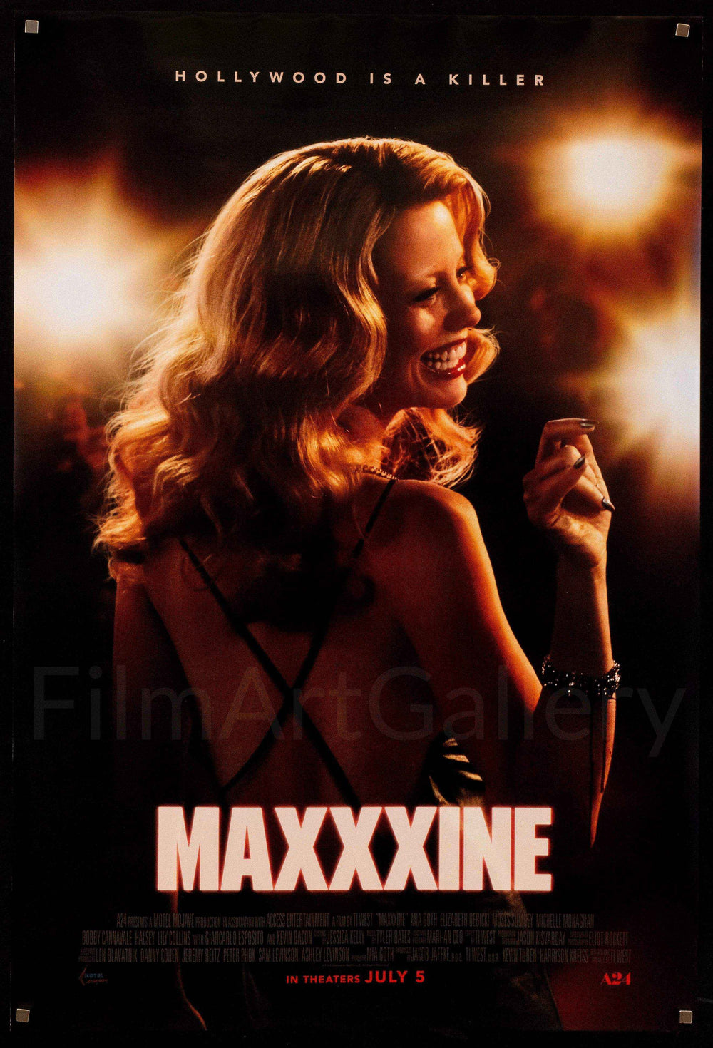 Maxxxine Original Vintage Movie Poster