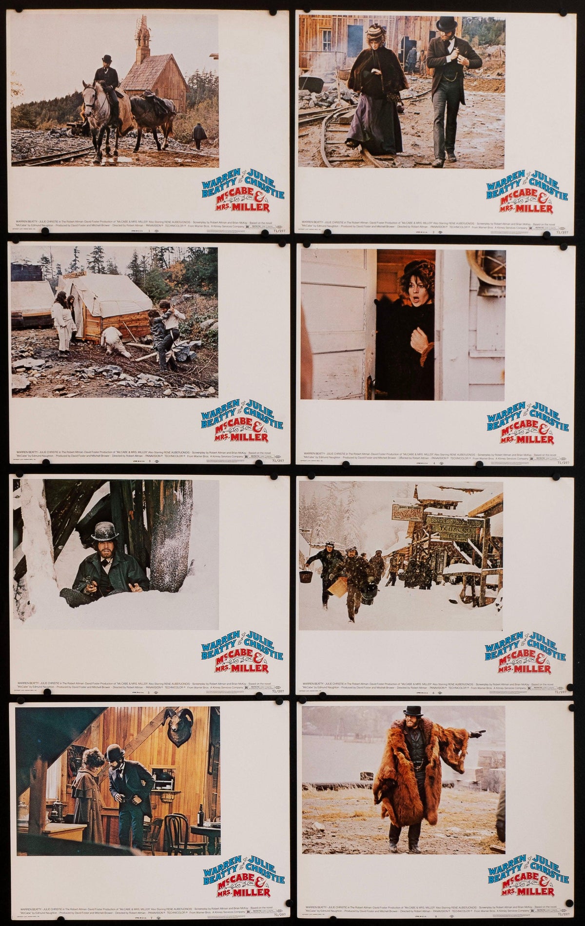 McCabe &amp; Mrs. Miller Original Vintage Movie Poster