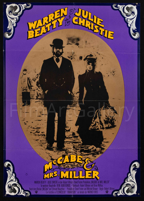 McCabe and Mrs. Miller Original Vintage Movie Poster