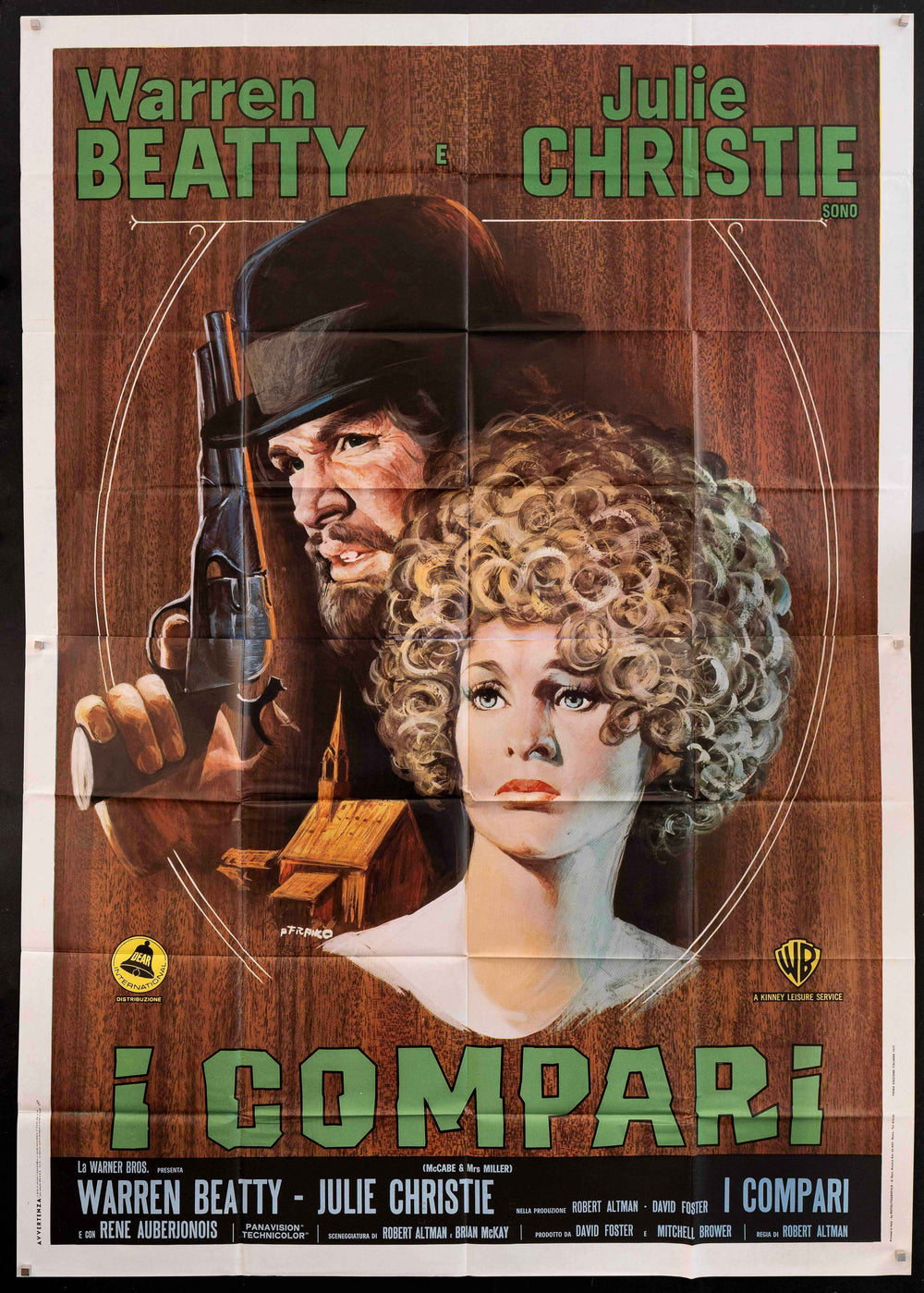 McCabe and Mrs. Miller Original Vintage Movie Poster