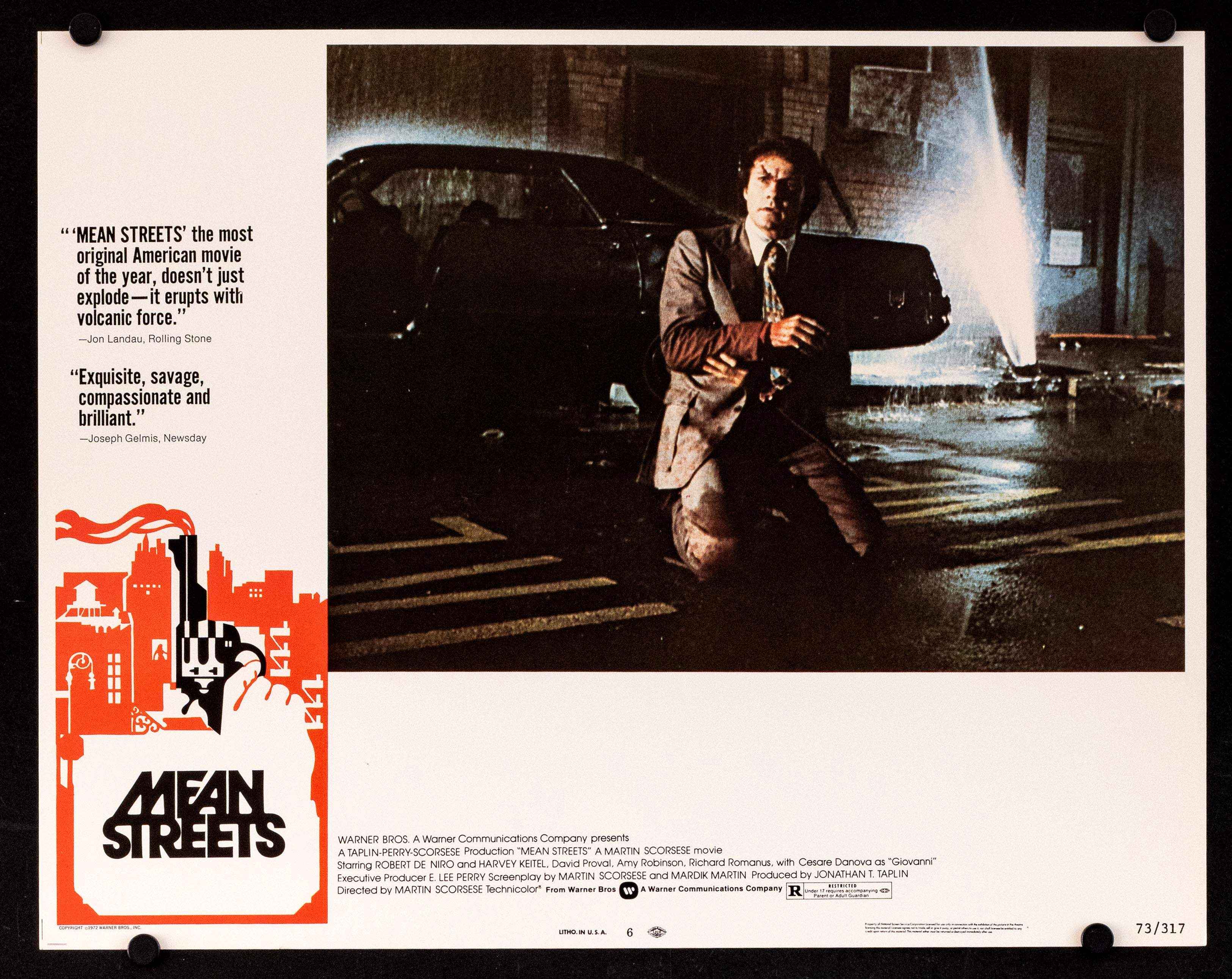 Mean Streets Movie Poster 1973 Insert 14x36 mean-streets-movie-poster-1973-insert-14x36