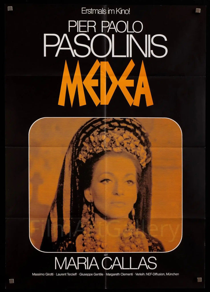 Medea Movie Poster 1969 Italian 2 Foglio 39x55 Medea movie poster 1969 italian 2 foglio 39x55
