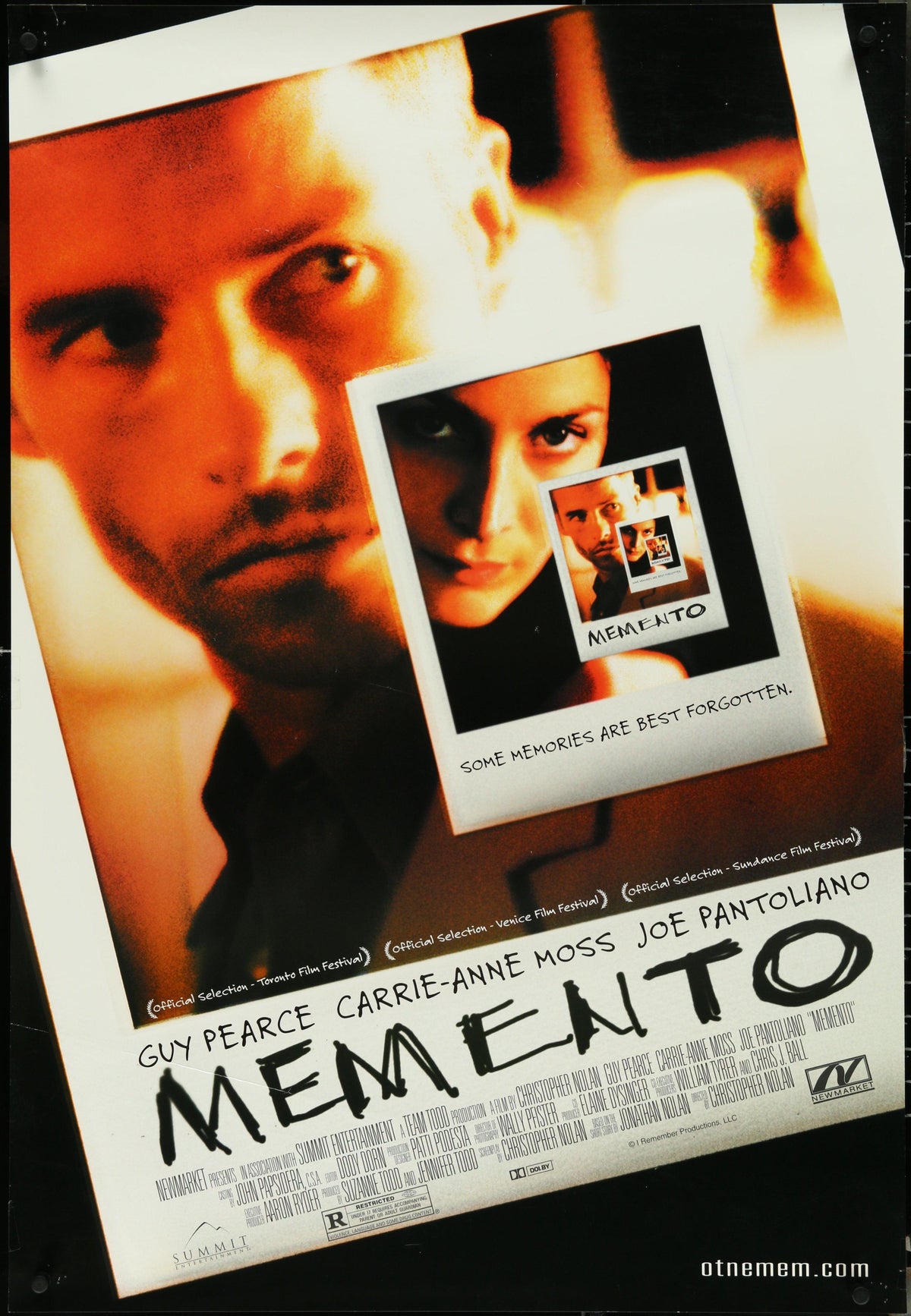 Memento Original Vintage Movie Poster