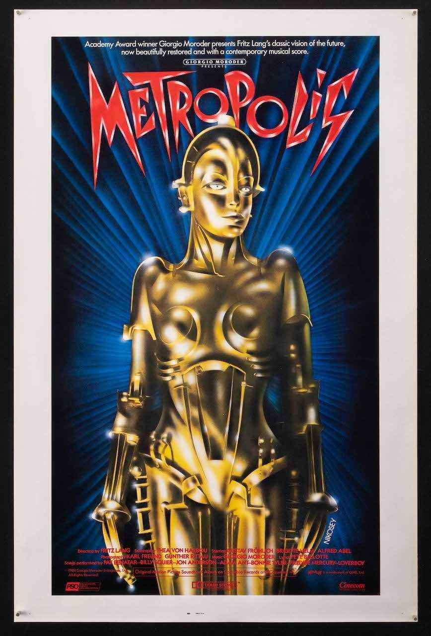 Metropolis Original Vintage Movie Poster