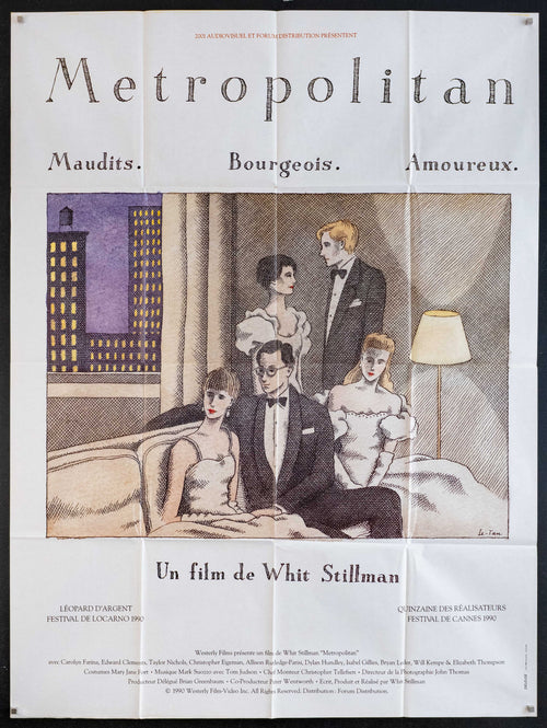 Metropolitan Original Vintage Movie Poster