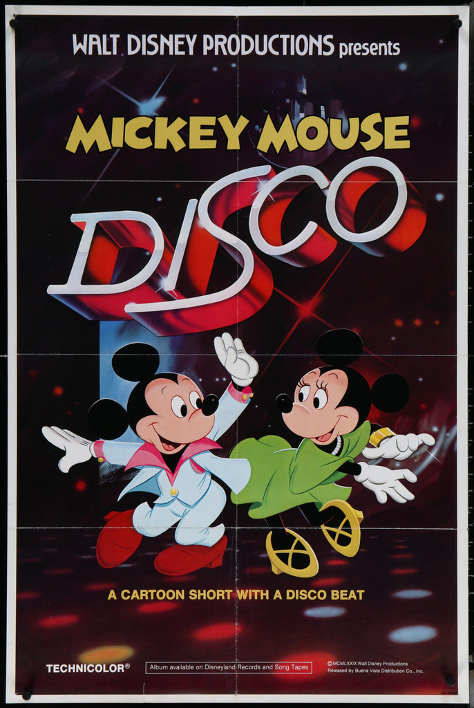 Mickey Mouse Disco 1 Sheet (27x41) Original Vintage Movie Poster