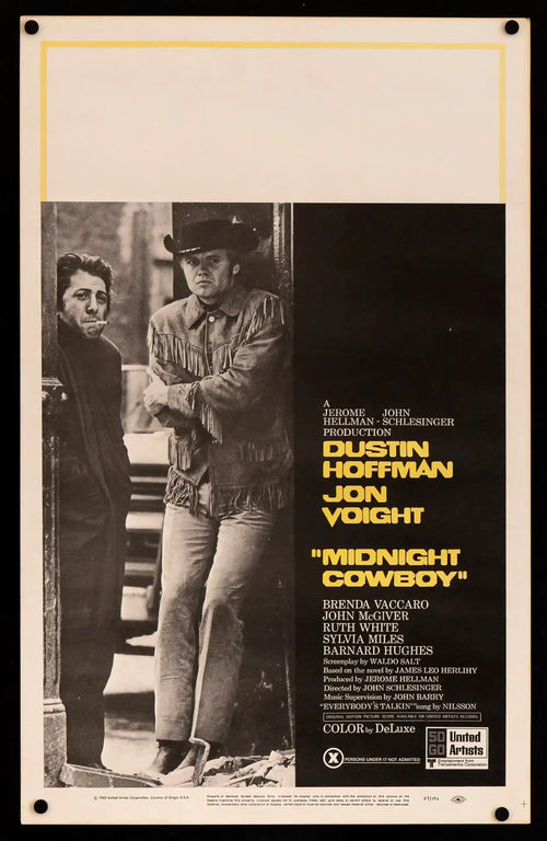 Midnight Cowboy Original Vintage Movie Poster