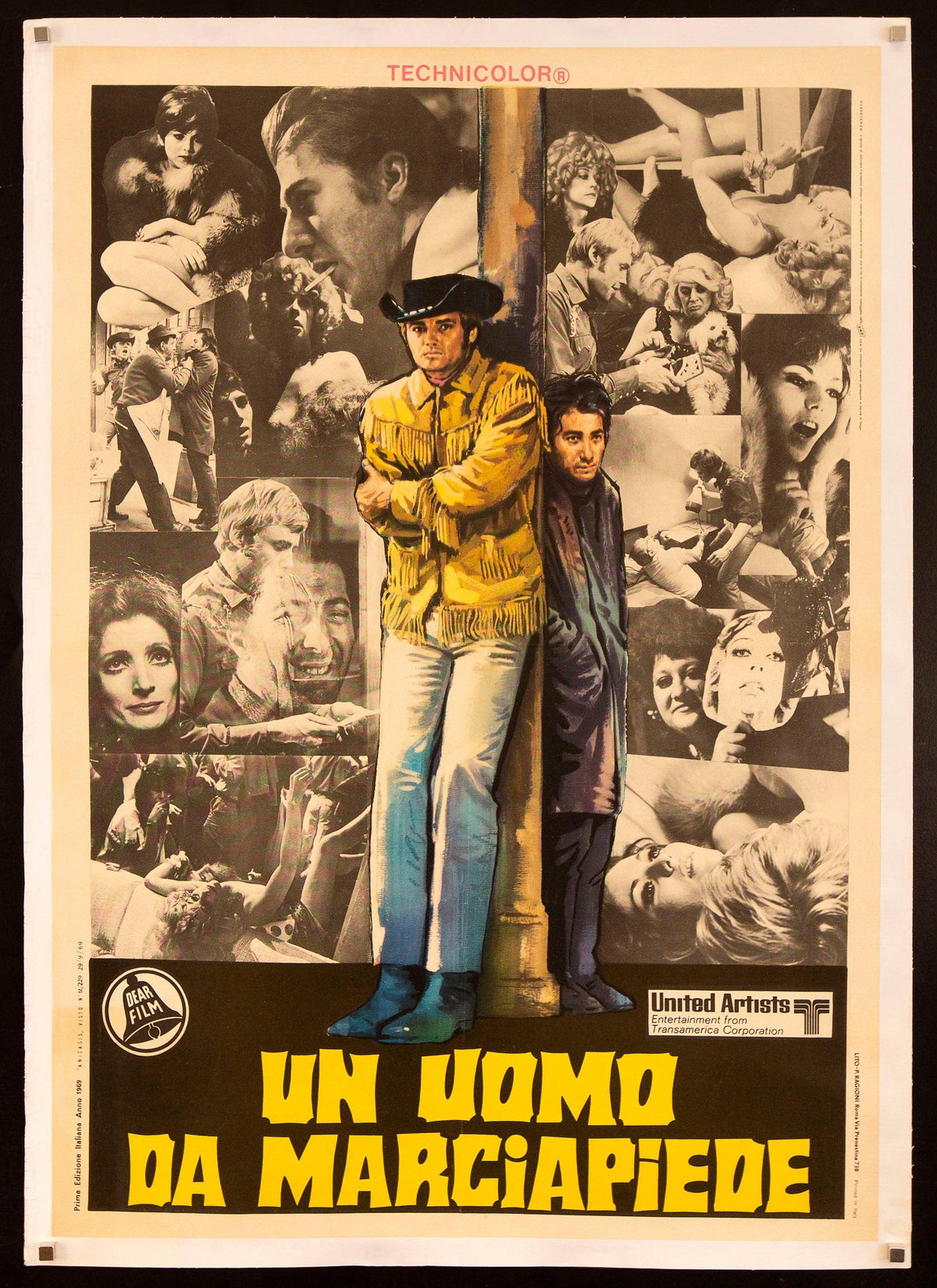 Midnight Cowboy Original Vintage Movie Poster