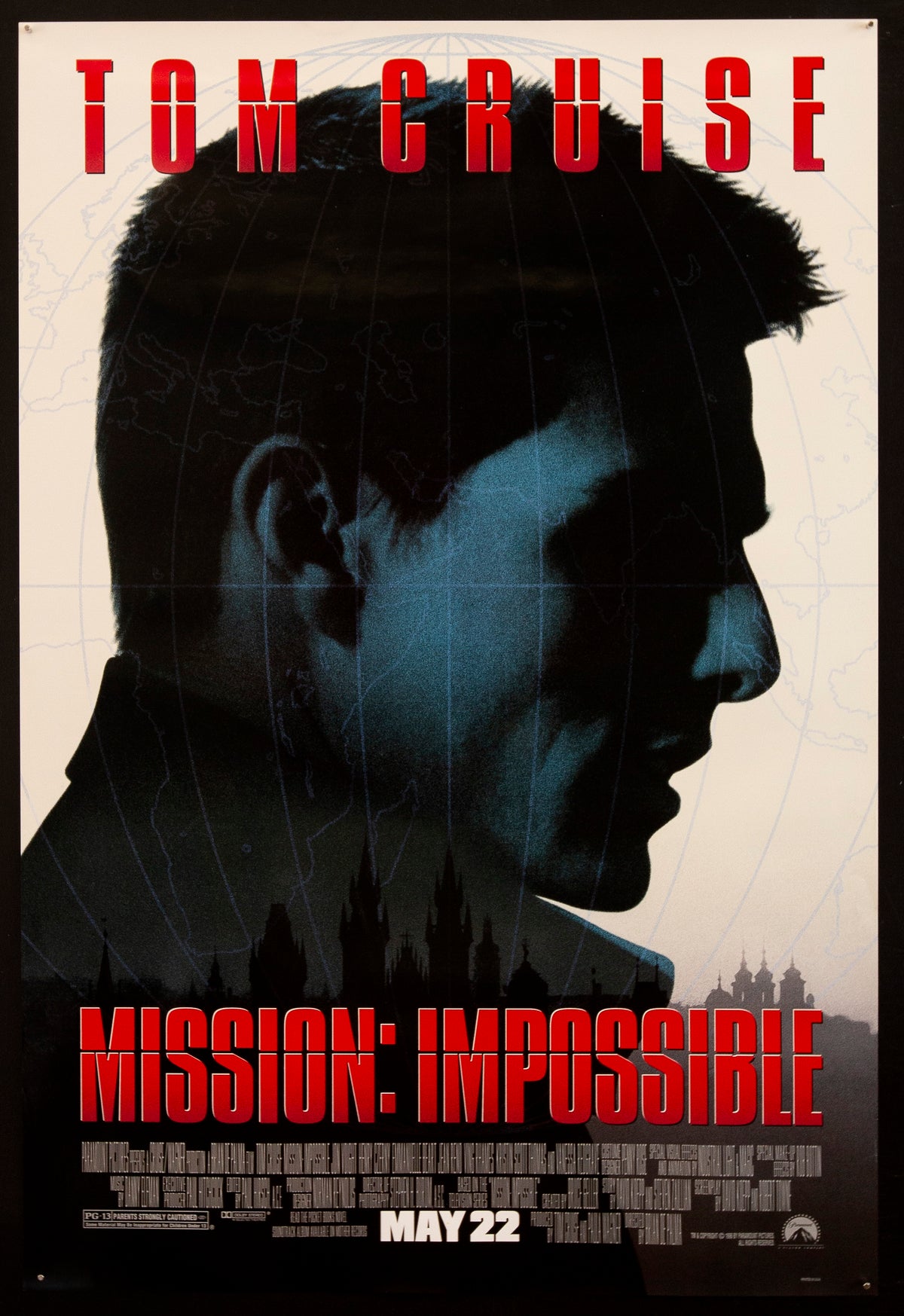 Mission Impossible Original Vintage Movie Poster