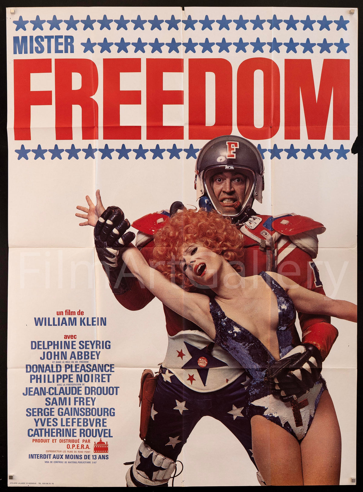 Mister Freedom (Mr.) Original Vintage Movie Poster