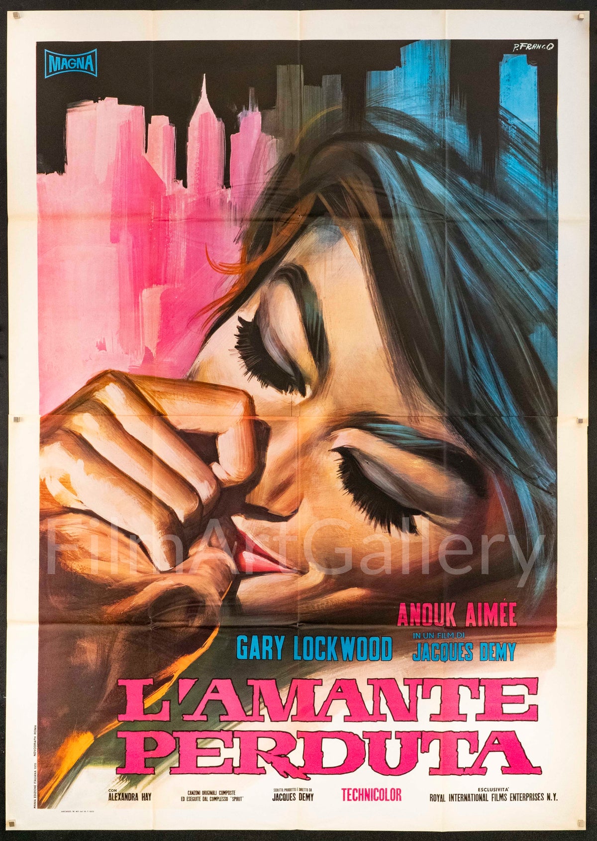 Model Shop Original Vintage Movie Poster