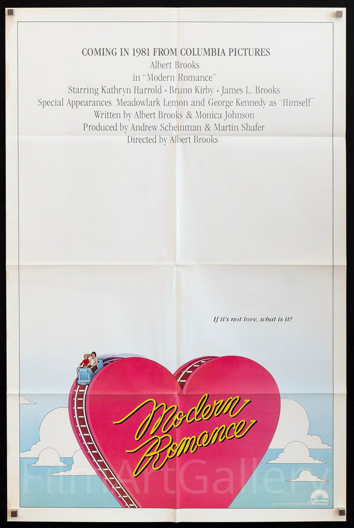 Modern Romance Original Vintage Movie Poster