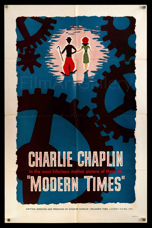 Modern Times Original Vintage Movie Poster