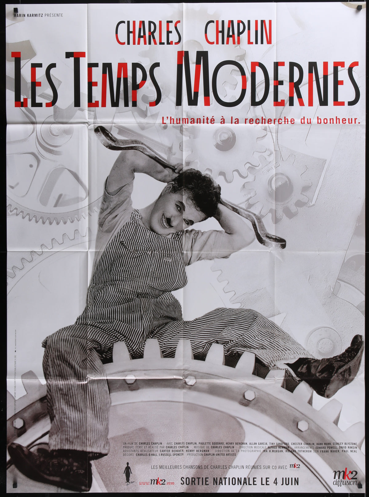 Modern Times Original Vintage Movie Poster