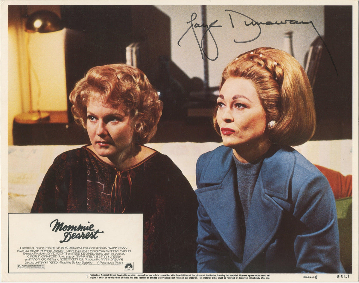 Mommie Dearest Original Vintage Movie Poster