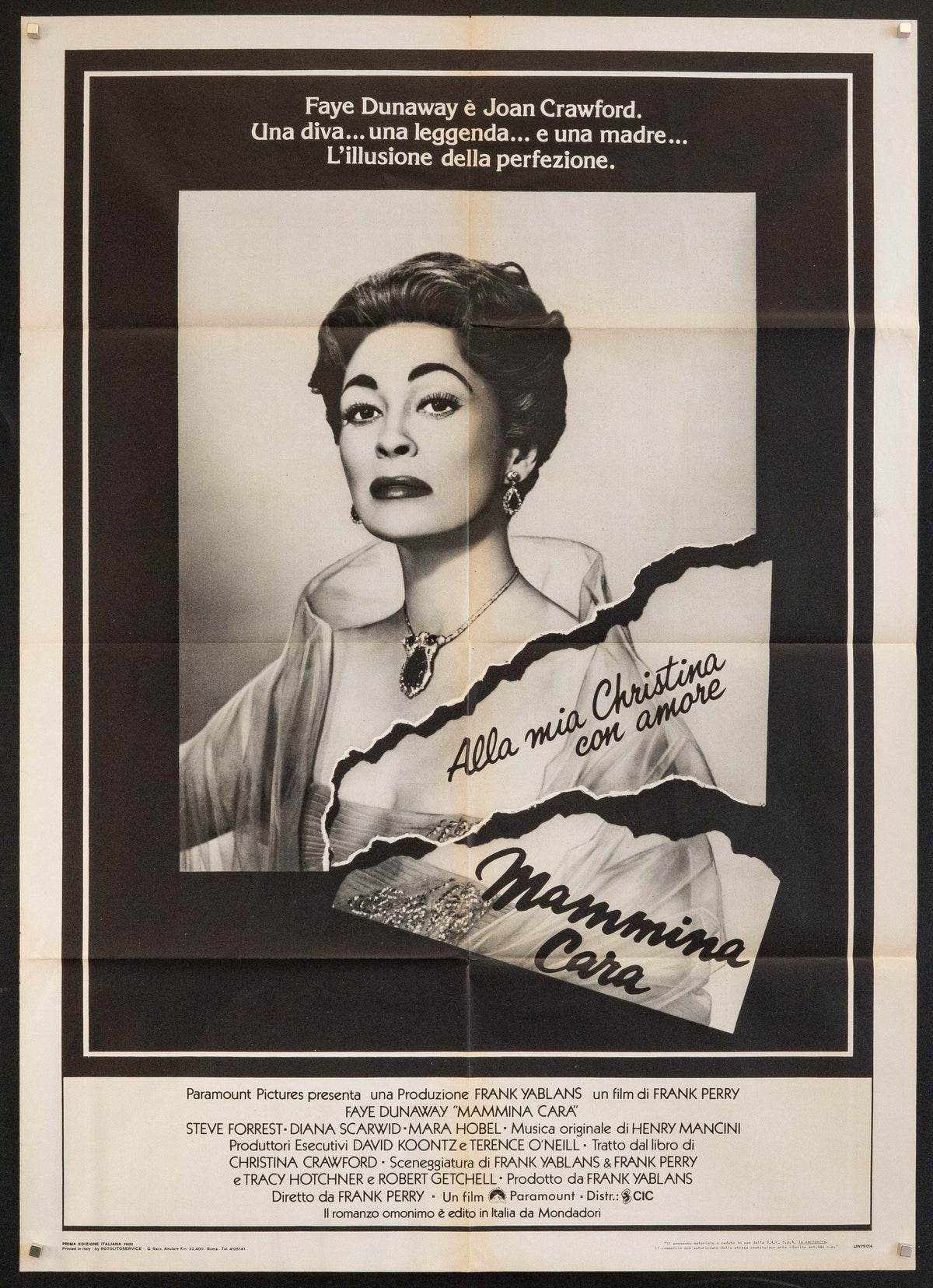 Mommie Dearest Original Vintage Movie Poster