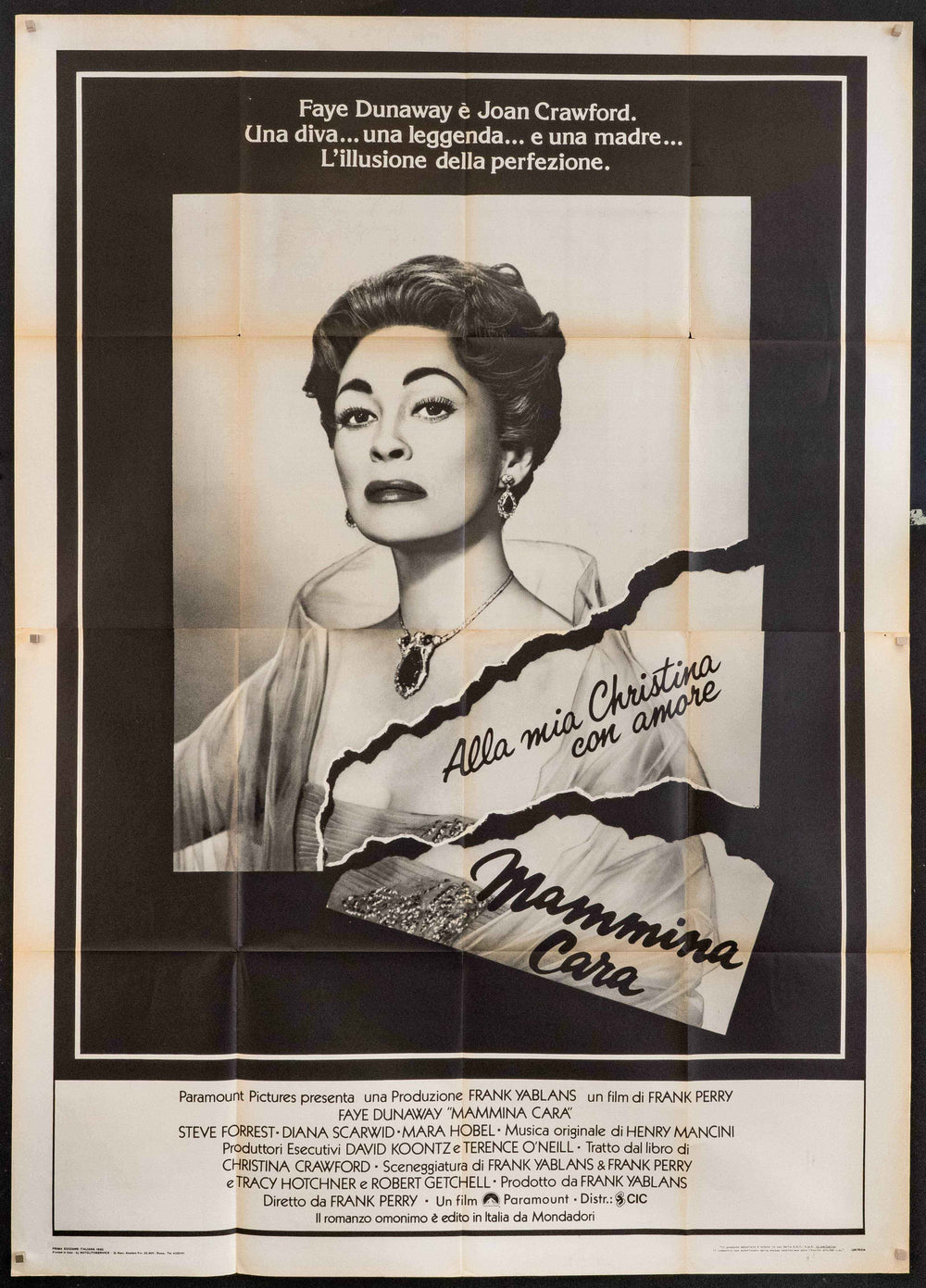 Mommie Dearest Original Vintage Movie Poster