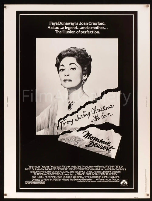 Mommie Dearest Original Vintage Movie Poster