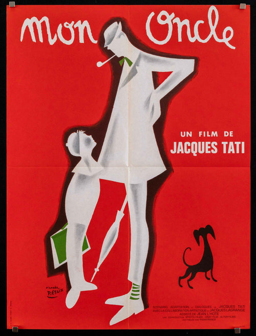 Mon Oncle Original Vintage Movie Poster