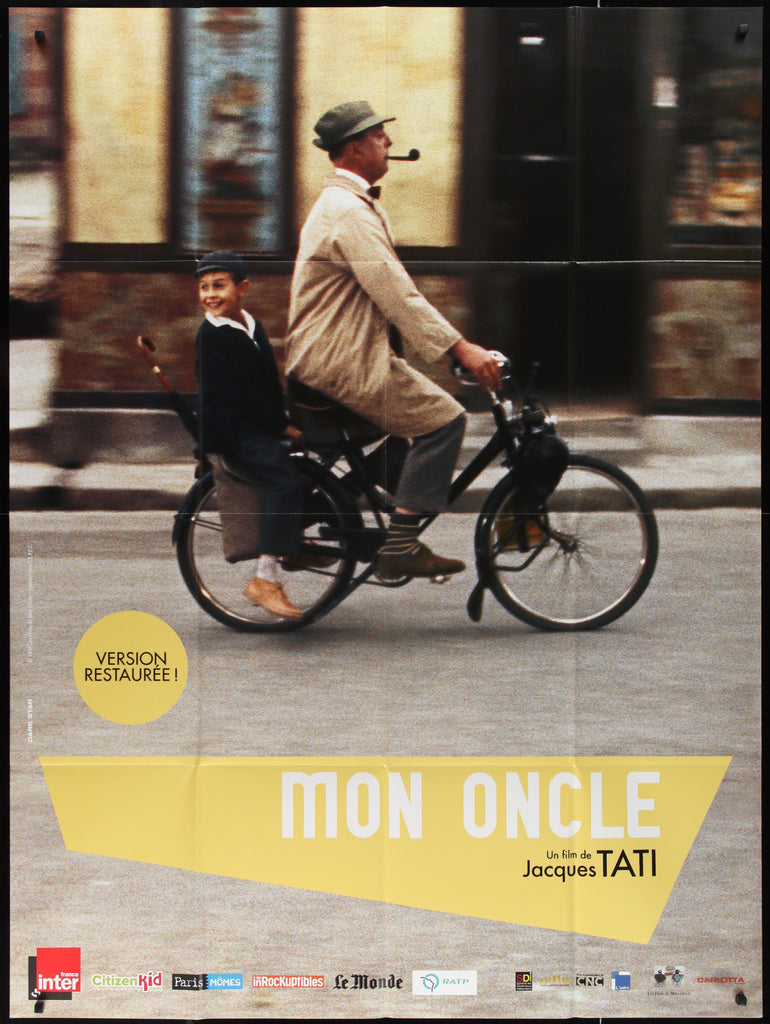 Mon Oncle Original Vintage Movie Poster