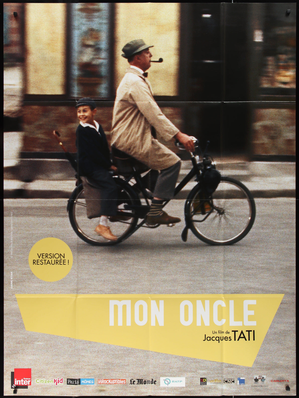 Mon Oncle Original Vintage Movie Poster