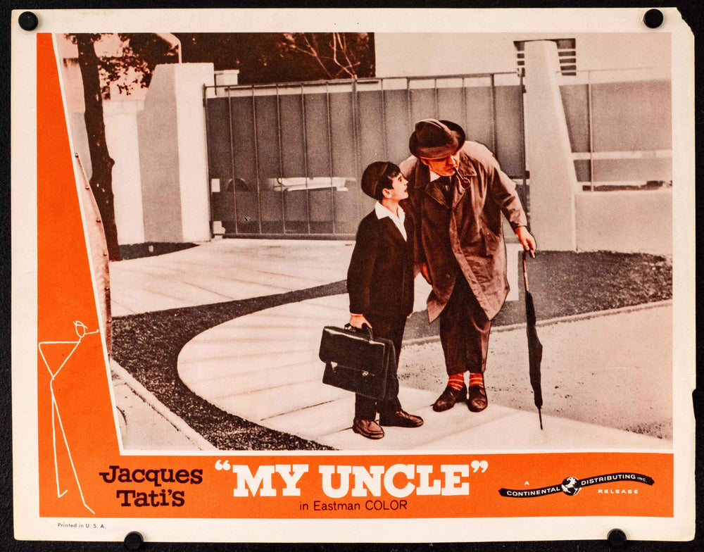 Mon Oncle Original Vintage Movie Poster