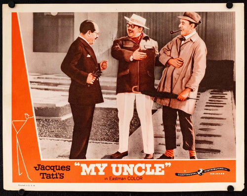 Mon Oncle Original Vintage Movie Poster