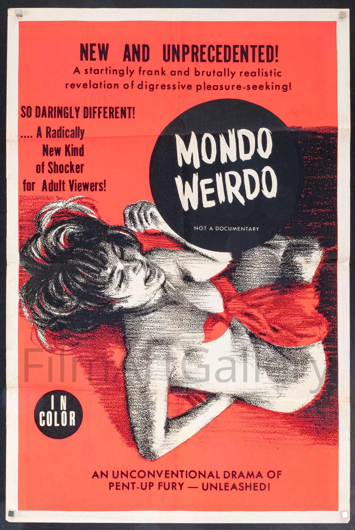 Mondo Weirdo Original Vintage Movie Poster