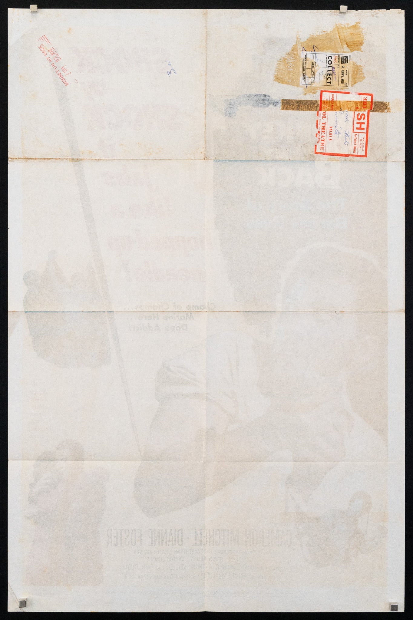 Monkey On My Back Original Vintage Movie Poster