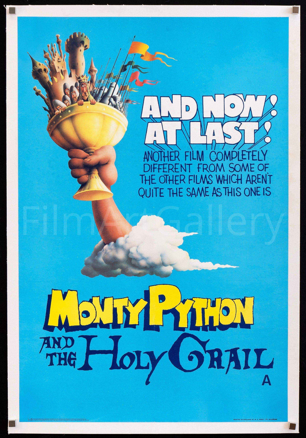 Monty Python and the Holy Grail Original Vintage Movie Poster