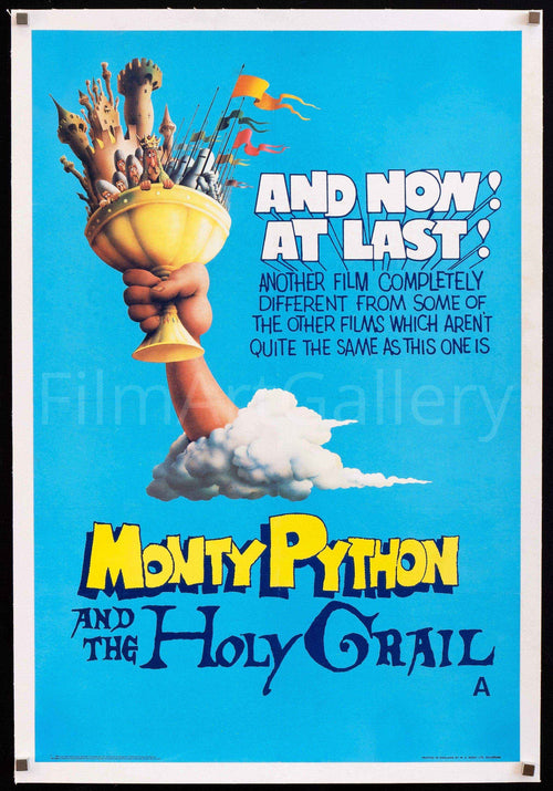 Monty Python and the Holy Grail Original Vintage Movie Poster