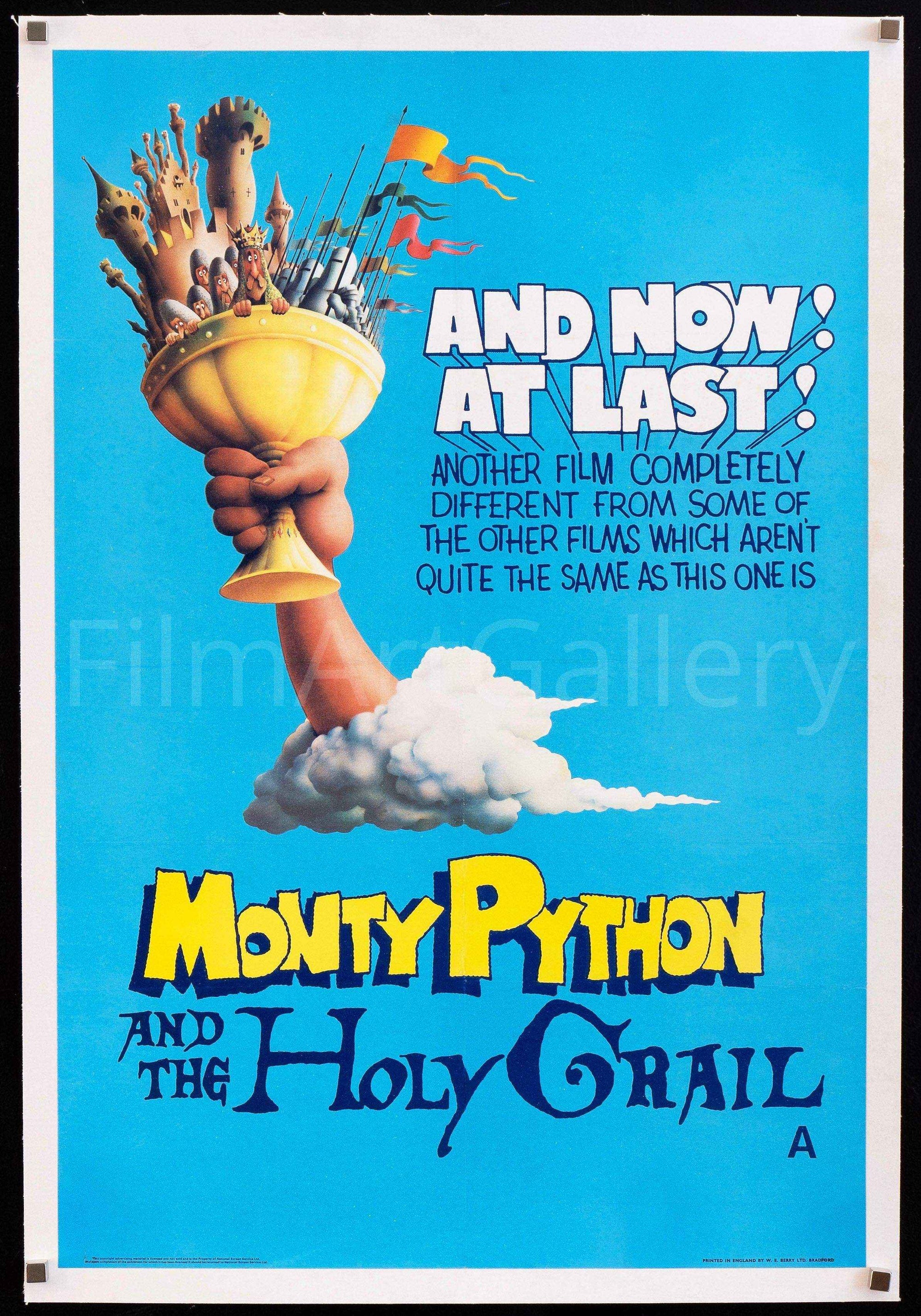 Monty Python and the Holy Grail Movie Poster 1975 1 Sheet (27x41)