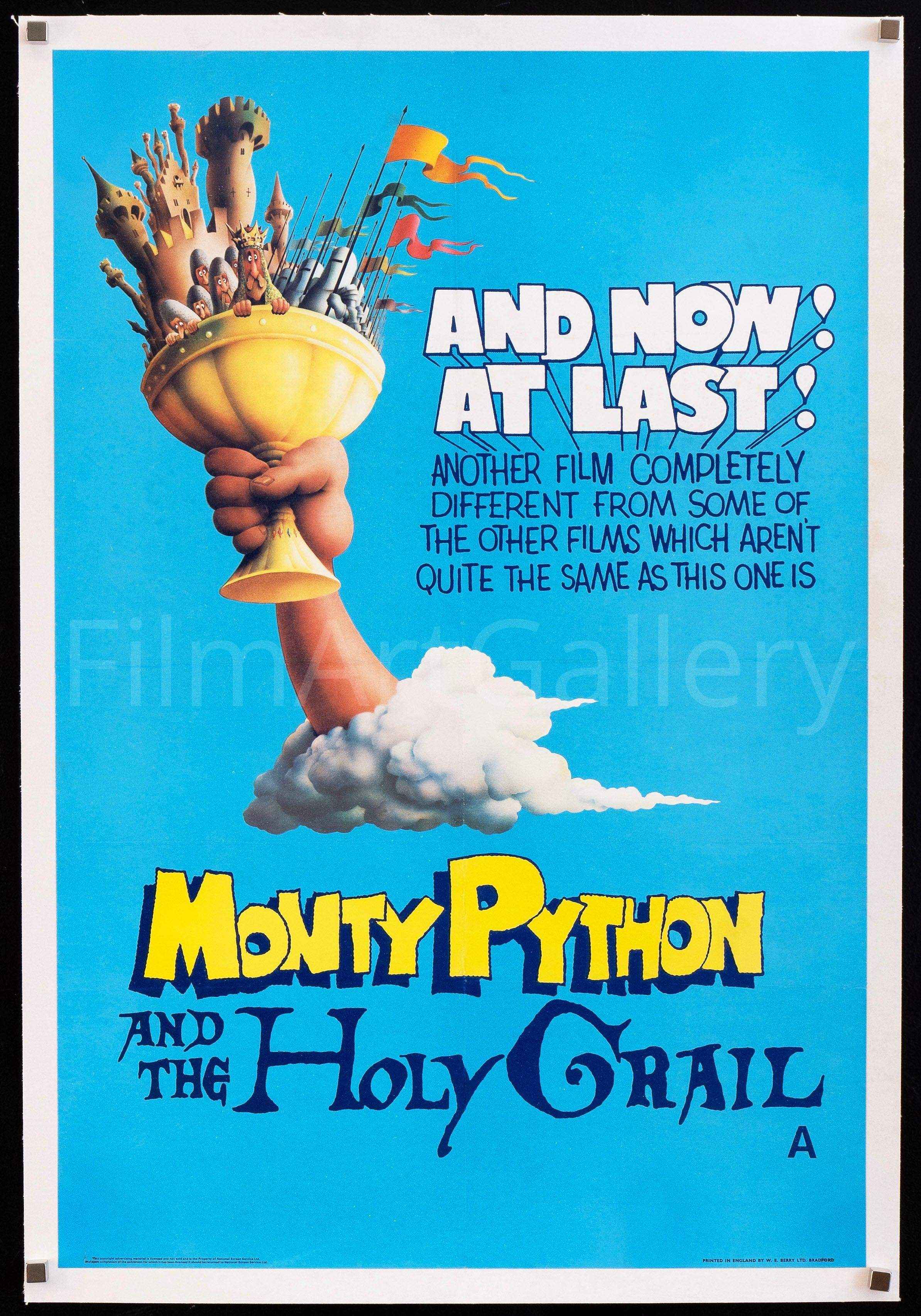 Monty Python and the Holy Grail Movie Poster 1975 1 Sheet (27x41)
