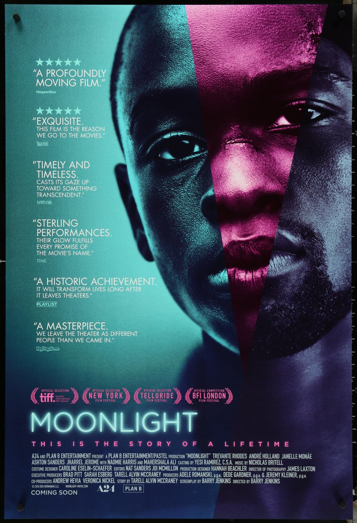 Moonlight 1 Sheet (27x41) Original Vintage Movie Poster